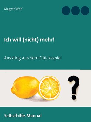 cover image of Ich will (nicht) mehr!